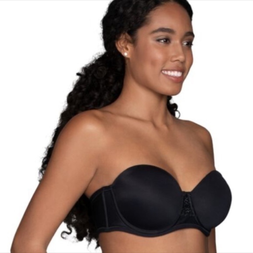 Womens Vanity Fair Beauty Back Strapless Full Figure Underwire Bra 74380 40C